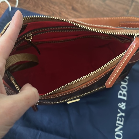 Dooney & Bourke Embossed Lizard Small Hobo - Picture 4 of 9